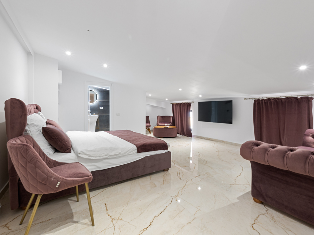 Burgundy Apartment